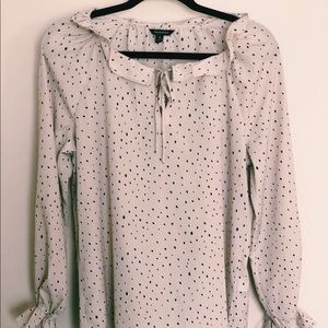 Banana Repulic Light Grey Blouse